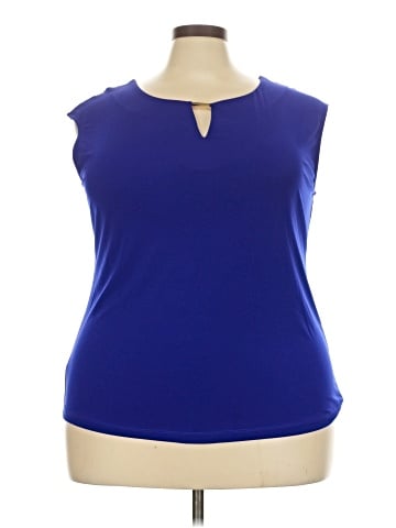 Calvin Klein Sleeveless Blouse (view 1)