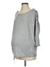 Seraphine Gray Sweatshirt Size Sm Maternity - photo 1