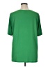 Susan Graver Green Short Sleeve Blouse Size 1X - photo 2
