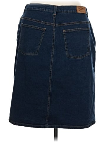IZOD Denim Skirt (view 2)
