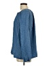 NYDJ 100% Lyocell Blue Long Sleeve Blouse Size L - photo 5