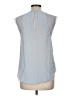 Rebecca Taylor Silver Sleeveless Blouse Size 8 - photo 2