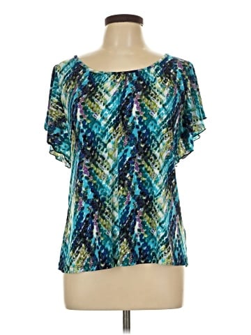 AB Studio Short Sleeve Blouse (view 1)