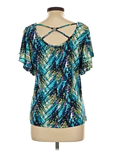 AB Studio Short Sleeve Blouse (view 2)