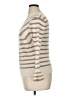 Ann Taylor LOFT Stripes Tan Turtleneck Sweater Size XL - photo 5