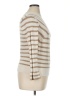 Ann Taylor LOFT Stripes Tan Turtleneck Sweater Size XL - photo 4