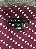 Ann Taylor 100% Polyester Purple Burgundy 3/4 Sleeve Blouse Size XS (petite) - photo 7