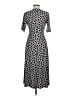 Chaus Polka Dots Black Casual Dress Size M - photo 2