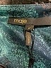 Maje Teal 3/4 Sleeve Blouse Size Med (2) - photo 7