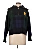 Tommy Hilfiger 100% Cotton Plaid Black Pullover Sweater Size L - photo 1