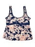 Jaclyn Smith Paisley Blue Swimsuit Top Size 12 - photo 1