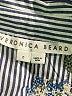 Veronica Beard 100% Cotton Floral Blue Long Sleeve Blouse Size 6 - photo 7