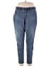Venezia Solid Blue Jeans Size 18R - photo 1