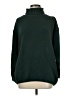 Lands' End Solid Green Turtleneck Sweater Size 6 - photo 1