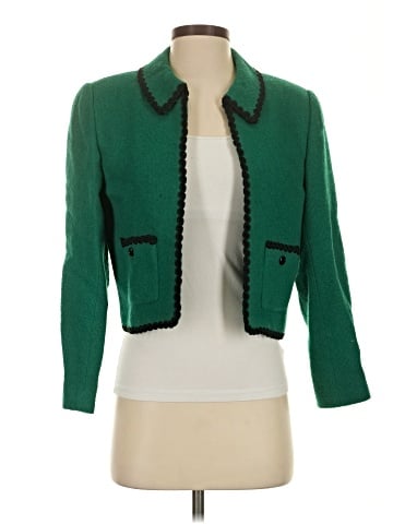 Rickie Freeman for T.J Nites Wool Blazer (view 1)