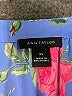 Ann Taylor 100% Polyester Floral Blue Sleeveless Blouse Size XS - photo 7