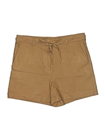 Ann Taylor LOFT Khaki Shorts (view 1)
