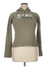 DKNY Jeans 100% Cotton Green Pullover Sweater Size XL - photo 1