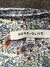 Rose + Olive 100% Polyester Floral Gray Long Sleeve Blouse Size L - photo 7