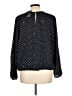 Tommy Hilfiger 100% Polyester Polka Dots Black Long Sleeve Blouse Size L - photo 2
