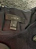 J.Crew 100% Wool Solid Black Casual Dress Size 10 - photo 7