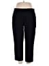 Hilary Radley Solid Black Casual Pants Size XL - photo 1