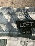 Ann Taylor LOFT 100% Lyocell Print Teal Shorts Size 14 - photo 3