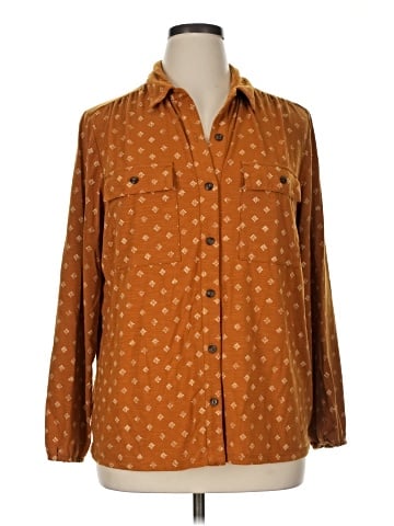 L.L.Bean Long Sleeve Button-Down Shirt (view 1)