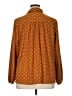 L.L.Bean Polka Dots Brown Long Sleeve Button-Down Shirt Size XL - photo 2