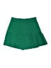 Zara Solid Green Skort Size XS - photo 2