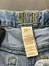 Justice Blue Denim Shorts Size 14 - photo 3