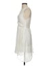 Foxiedox 100% Polyester Ivory Cocktail Dress Size S - photo 5