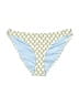 Jessica Simpson Argyle Blue Swimsuit Bottoms Size S - photo 1