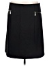 George Solid Black Casual Skirt Size L - photo 1