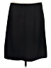 George Solid Black Casual Skirt Size L - photo 2