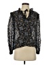 Rebecca Taylor Black Long Sleeve Blouse Size 4 - photo 1