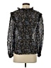 Rebecca Taylor Black Long Sleeve Blouse Size 4 - photo 2