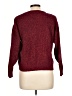 Le Tigre Tweed Burgundy Pullover Sweater Size L - photo 2