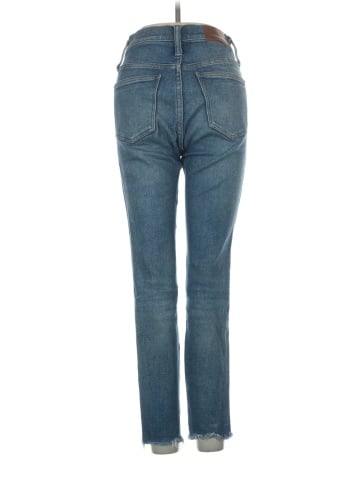 Madewell 10" High-Rise Skinny Jeans in Cordova Wash: Button-Front Edition (view 2)