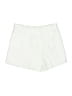 Ann Taylor 100% Polyester Tweed Ivory Shorts Size 8 Petite - photo 2