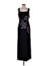 Kay Unger Black Cocktail Dress Size 6 - photo 1