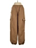 Adidas 100% Cotton Brown Cargo Pants Size S - photo 1