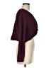 No Comment 100% Polyester Burgundy Cardigan Size M - photo 4