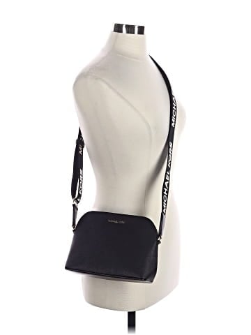 MICHAEL Michael Kors Leather Crossbody Bag (view 2)