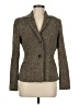 Ann Taylor Tweed Brown Wool Blazer Size 6 - photo 1