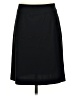 Helmut Lang Solid Black Wool Skirt Size 4 - photo 1
