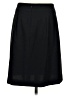 Helmut Lang Solid Black Wool Skirt Size 4 - photo 2