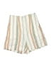 Zara Stripes Ivory Shorts Size S - photo 1