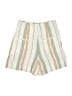 Zara Stripes Ivory Shorts Size S - photo 2