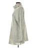 Melody 100% Polyester Silver Turtleneck Sweater Size S - photo 5